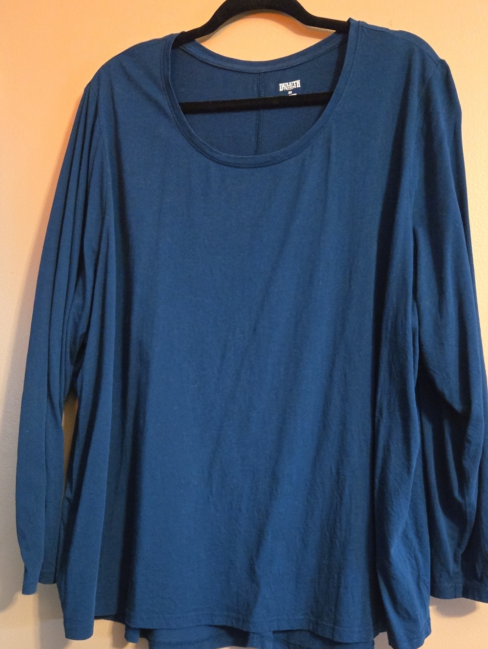 Duluth Long-Sleeve Scoop Neck Tee - Teal